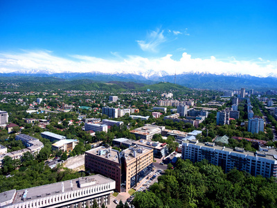 风景 哈萨克斯坦 全景图 旅行者 天空 亚洲 地标 建筑学