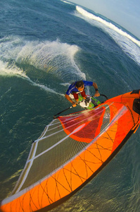 飞行 天空 乐趣 健身 行动 危险 夏威夷 风帆 珊瑚 冲浪板