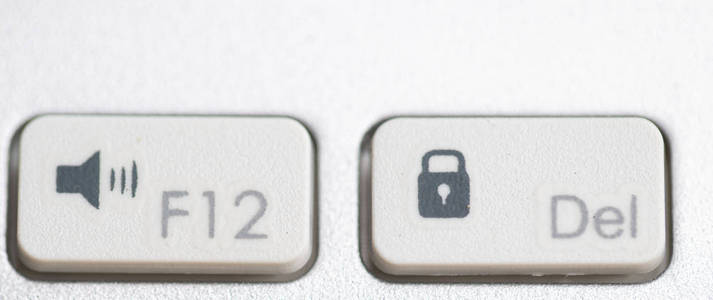 两个按钮关闭电脑白色键盘，功能，F12功能