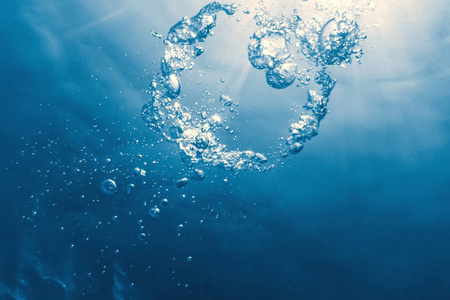 海底水泡声图片