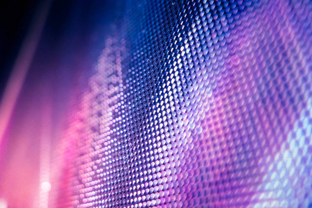 CloseUp LED blurred screen. LED soft focus background. abstract 