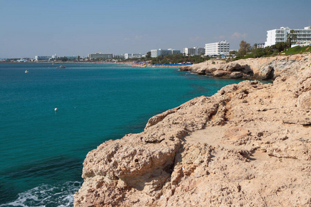 美丽的 天空 旅游业 求助 海滨 地平线 海岸 风景 塞浦路斯