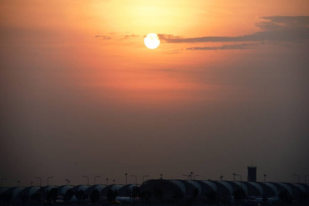 海滩 机场 阳光 傍晚 天气 海岸 太阳 假期 轮廓 波动