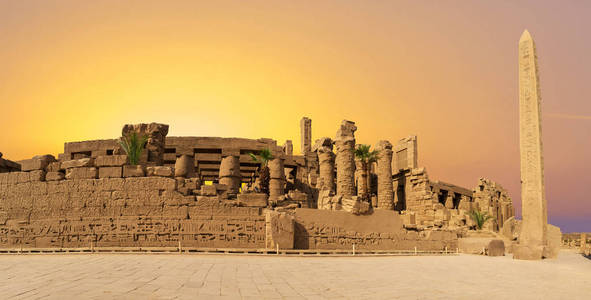 法老 象形文字 废墟 全景图 历史 埃及人 考古学 旅游
