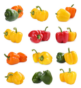 颜色 营养 烹饪 饮食 蔬菜 食物 拼贴 美食家 胡椒粉