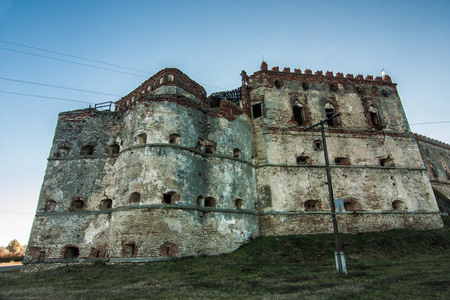 古老的 乌克兰语 建筑学 旅游业 历史 古董 历史的 要塞