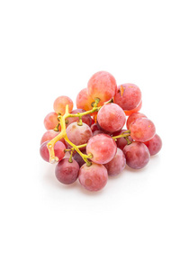 fresh grape on white background 