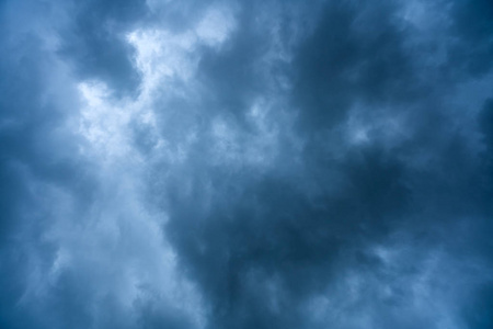 Dark thunderstorm clouds 