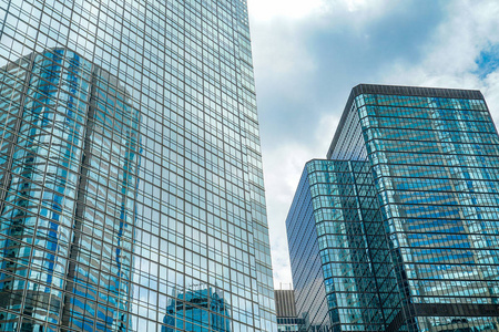 商业 玻璃 风景 建筑 城市 街道 瓷器 蓝天 商业区 摩天大楼