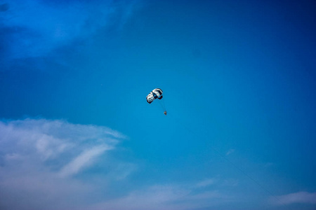 极端 天空 航班 运动 降落伞