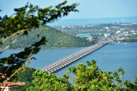 地标 城市 海洋 自然 旅行 全景图 海滩 风景 夏天 建筑学