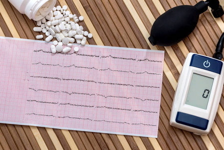 平板电脑 心脏病学 测试 研究 纸张 帮助 科学 击败 特写镜头