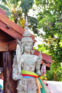 亚洲 雕塑 崇拜 上帝 古老的 艺术 泰语 历史 圣地 天空