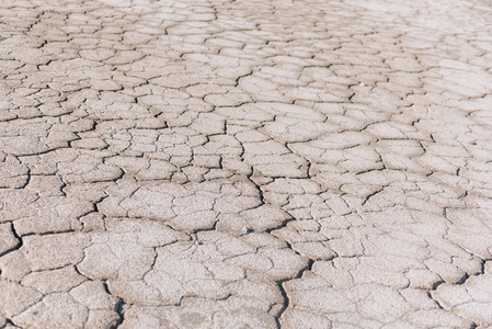 Brown dry soil or desert cracked ground texture background,land 