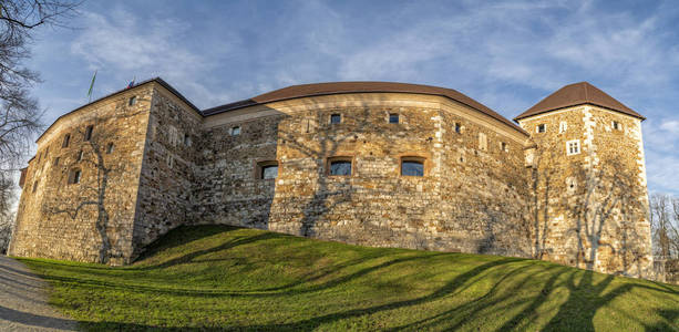卢布尔雅那斯洛文尼亚城堡风景