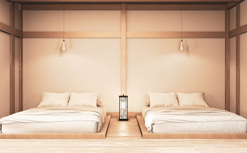 豪华现代禅宗风格卧室模型，设计最美