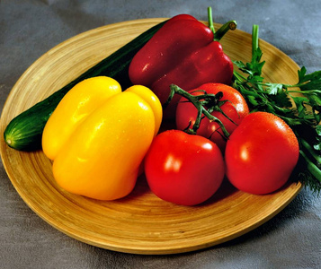 沙拉 樱桃 素食主义者 番茄 饮食 蔬菜 水果 农业 胡椒粉