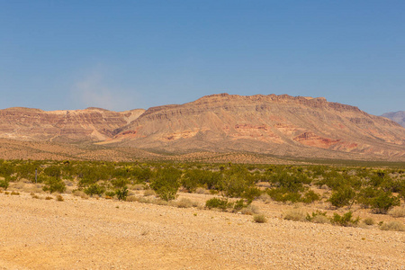 美国沙漠丘陵的自然风光图片