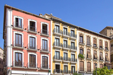 西班牙格拉纳达历史建筑老街图片