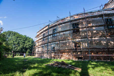 夏天 天空 宫殿 乌克兰语 古董 乌克兰 建筑学 国家的