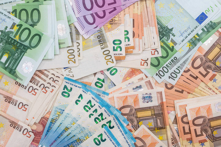 笔记 欧元 富足 欧洲 金融 五十 成功 纸张 货币
