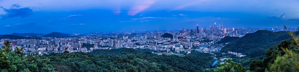 中国山地城市全景