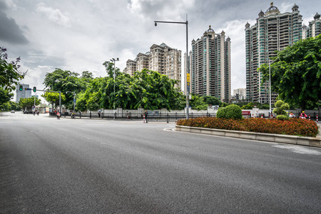 城市道路与建筑