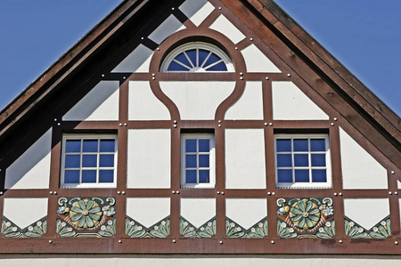 木材 遗产 城市 德国 房子 文化 古老的 历史 外部 旅游业