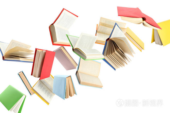 白底浅绿色空白封面的书