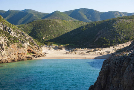 撒丁岛 自然 旅游业 风景 沙丘 海滩 海岸