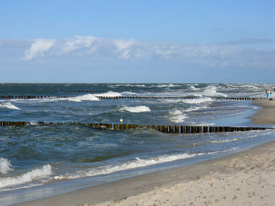 天空 海滨 波罗的海 假日 海洋 波浪 自然 苍穹 海滩