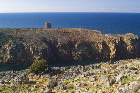 暗礁 撒丁岛 自然 海岸 旅游业 风景