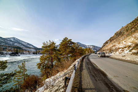 公路 旅游业 天空 旅行 小山 风景 美丽的 全景图 山谷