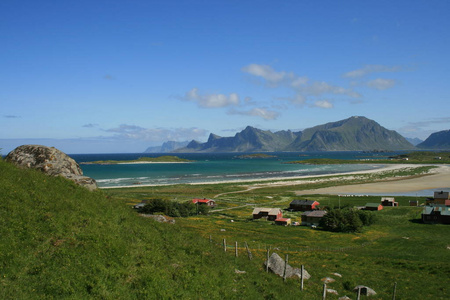 海湾 自然 露营 海滨 乡村 天堂 海滩 挪威 风景