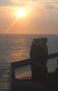 天空 海洋 闪耀 苍穹 太阳 波浪 海鸥 希克 小岛 日落