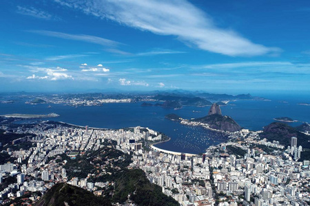 城市景观 全景 博塔福戈 泻湖 天际线 目的地 全景图 村庄