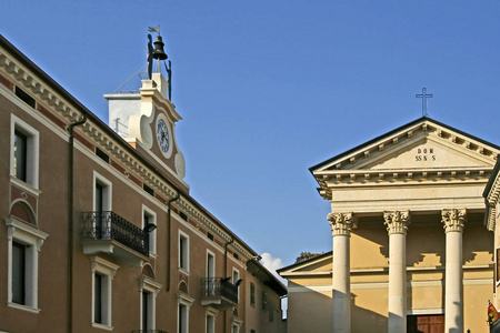 街道 欧洲 地标 建筑学 教堂 城市景观 意大利 历史 历史的