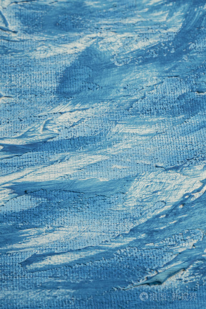 蓝白相间的画布作为背景