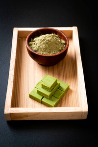 fresh and soft matcha green tea chocolate 