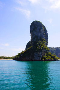 海景 天空 海洋 海滩 美女 海湾 美丽的 泰语 夏天 海岸