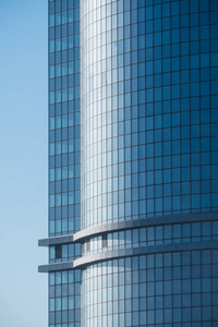高的 公司 市中心 天空 建筑 窗户 外部 办公室 建设