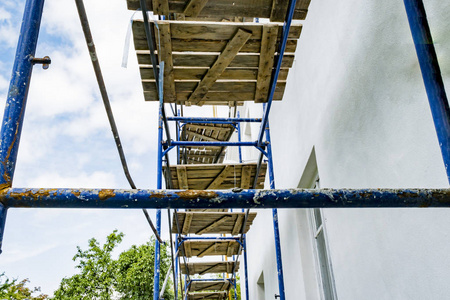 涂层 作品 建造 建筑学 灰泥 建筑 混凝土 脚手架 在下面