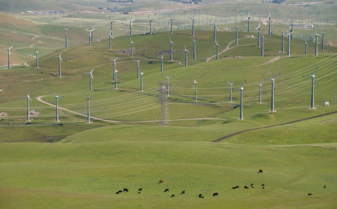 压水机 风车 权力 自然 能量 牧场 风景 乡村