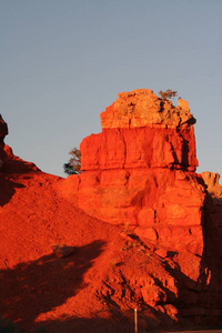 日落 峡谷 地质学 犹他州 旅行 日出 风景 岩石 天空