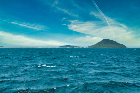 地平线 海的 天空 天气 美女 蓝海 反射 风景 墙纸 环境