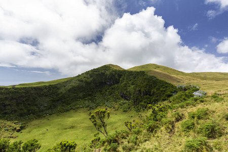 皮科岛火山口图片