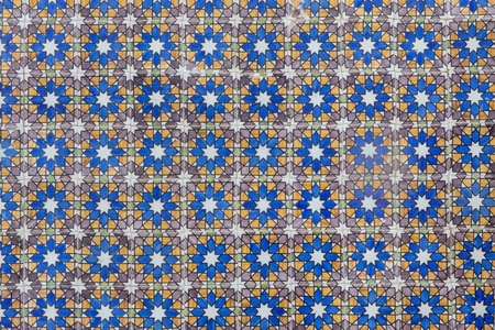 葡萄牙瓷砖图案Azulejos