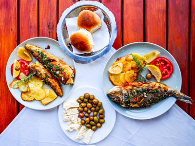 地中海饮食图片