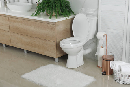 家庭 洗手间 纸张 新的 休息 地板 洗澡 房间 趋势 卫生