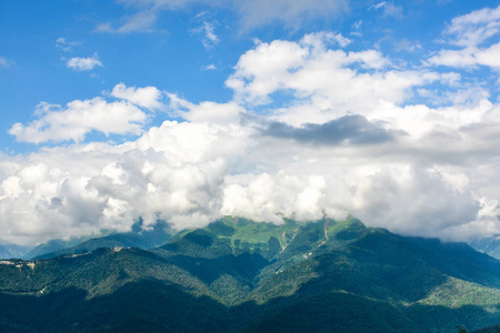 岩石 美丽的 风景 旅游业 旅行 自然 天空 森林 海岸